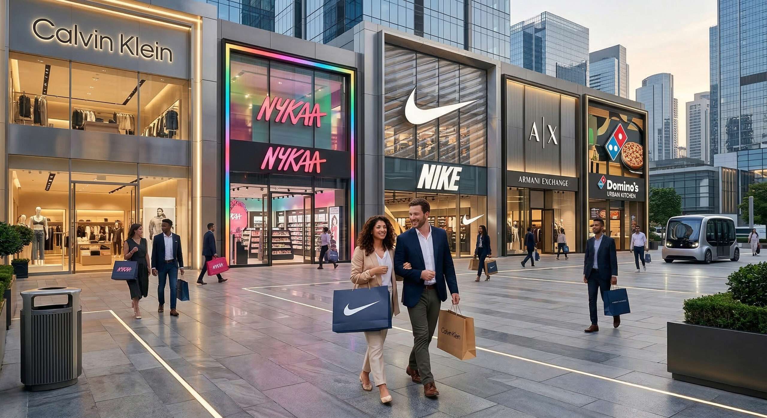 High Street luxury retail