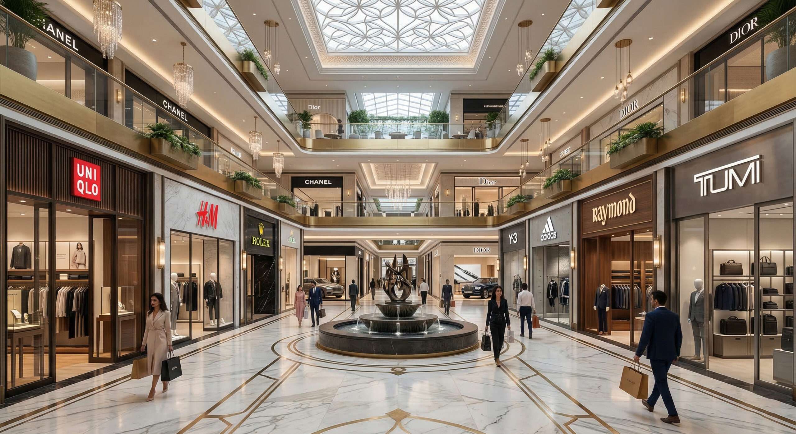 High Street luxury retail