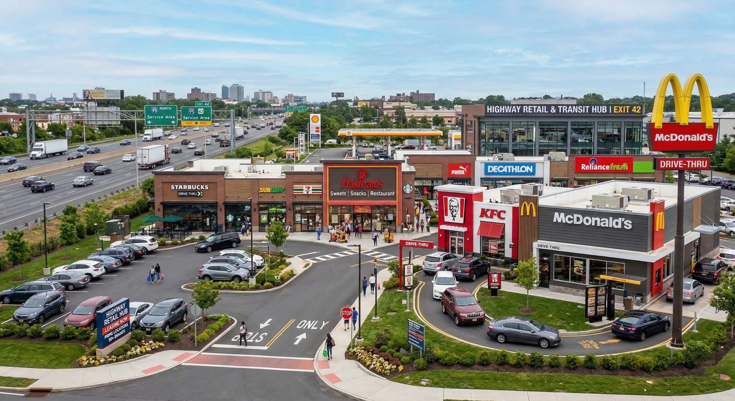 High Street luxury retail